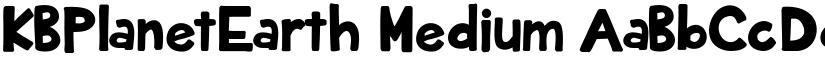 KBPlanetEarth font download