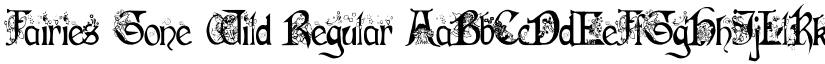 Fairies Gone Wild Regular font