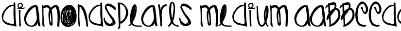DiamondsPearls Medium font