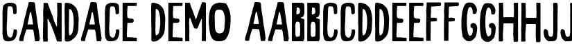 Candace Demo font