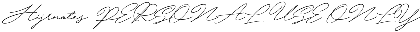 Hijrnotes PERSONAL USE ONLY 01 font download