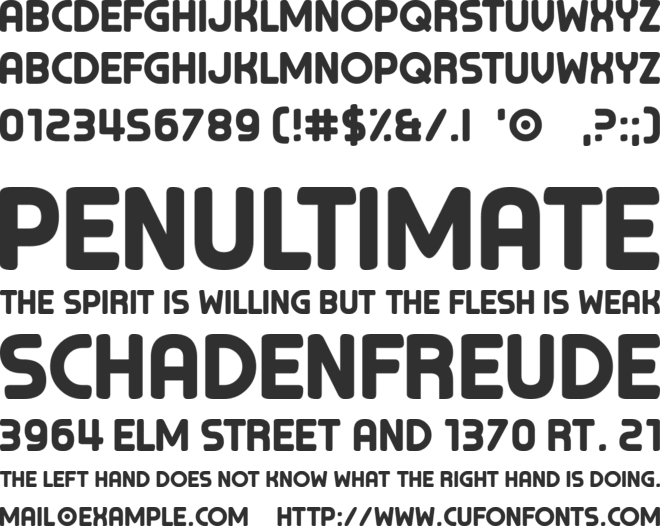 Chocolate Cavalcade font preview