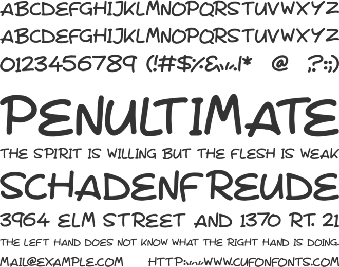 Veggie Seedlings font preview