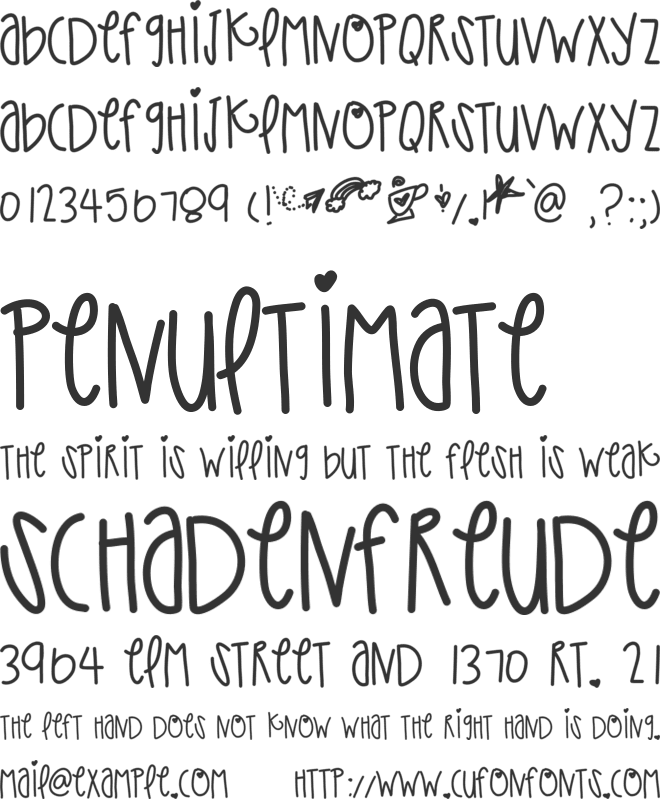 ThatPaper font preview