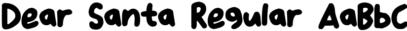 Dear Santa Regular font