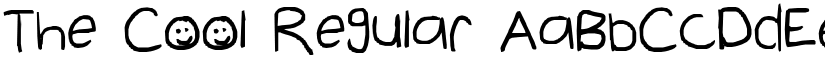 The Cool Regular font