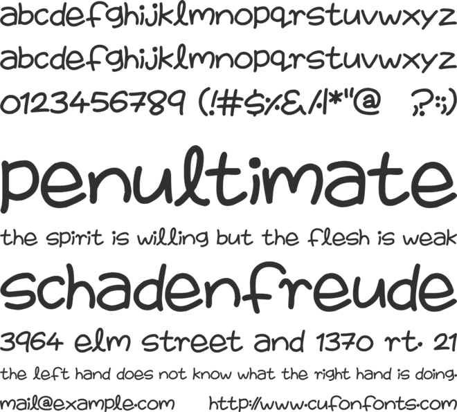 Fairies Are Real font preview