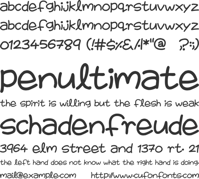 Fairies Are Real font preview