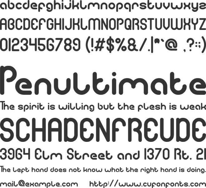 gitchgitch font preview