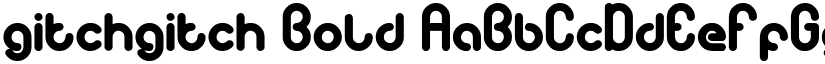 gitchgitch Bold font