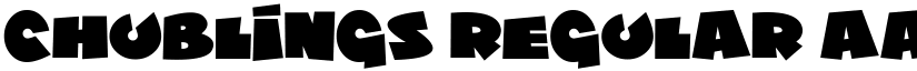Chublings Regular font