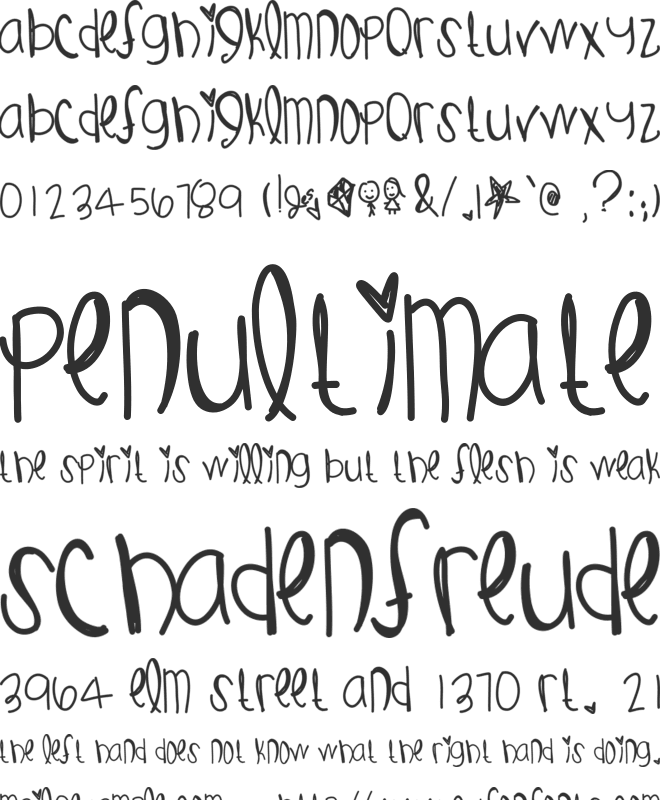GustOfWind font preview