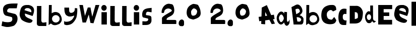 SelbyWillis 2.0 2.0 font