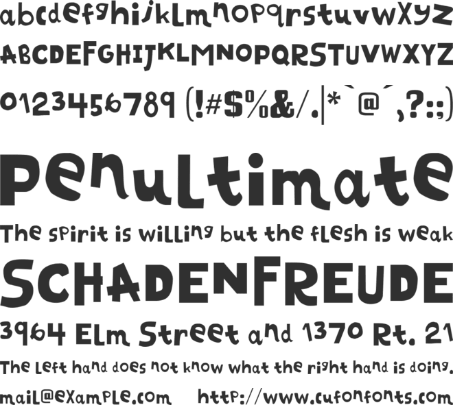 SelbyWillis 2.0 font preview