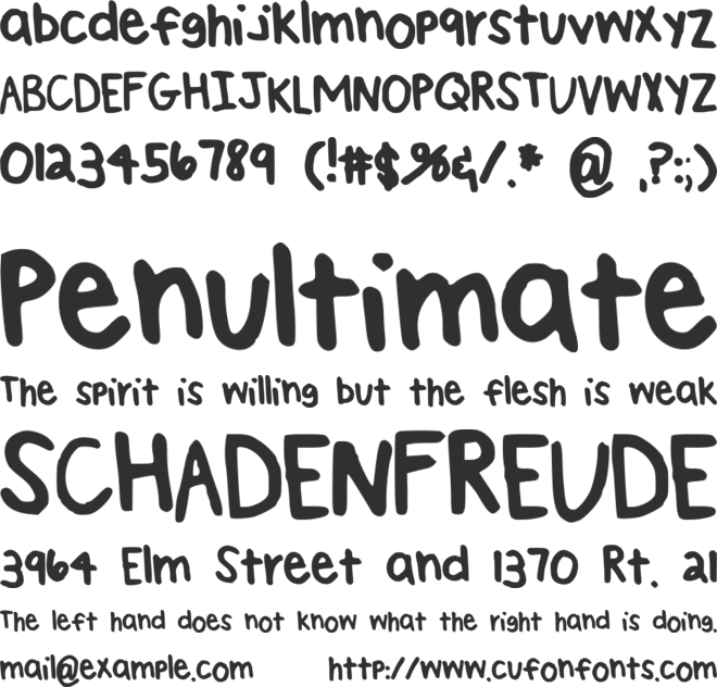 BrookeShappell10 font preview