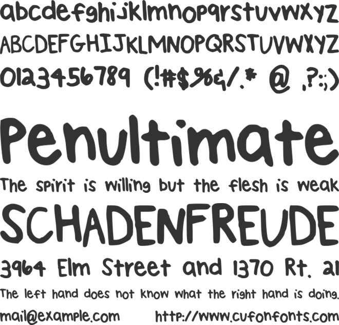 BrookeShappell10 font preview