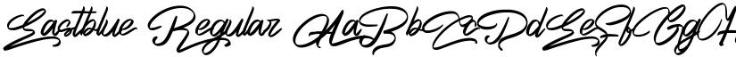 Eastblue Regular font