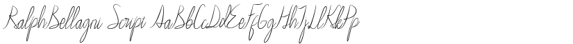 RalphBellagni font download