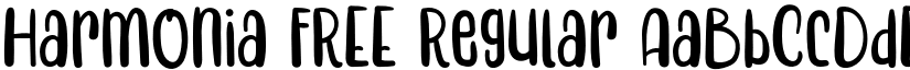Harmonia FREE Regular font
