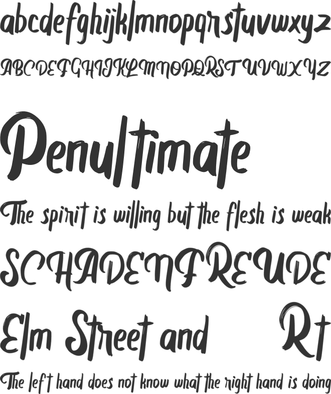 Birced FREE font preview