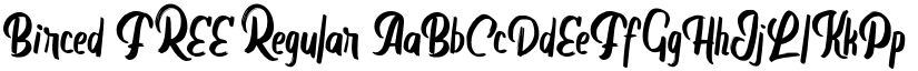 Birced FREE Regular font