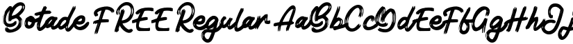 Botade FREE Regular font