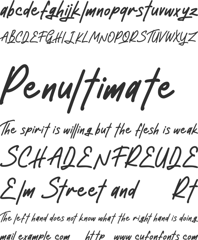 Dallime FREE font preview