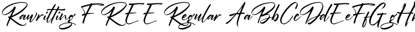 Rawrilting FREE font download