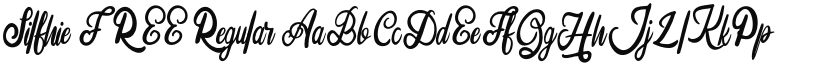 Silfhie FREE font download