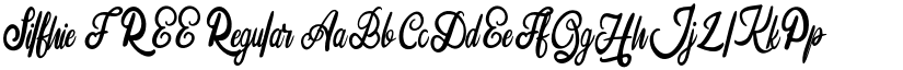 Silfhie FREE font download