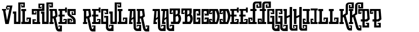 vultures Regular font