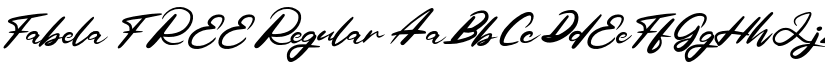 Fabela FREE Regular font