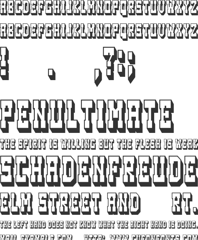 Newlywed font preview