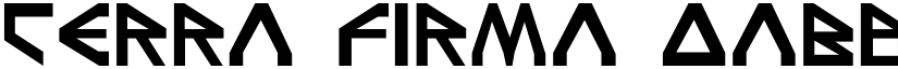 Terra Firma font download
