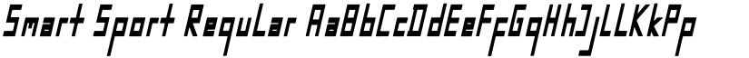 Smart Sport Regular font