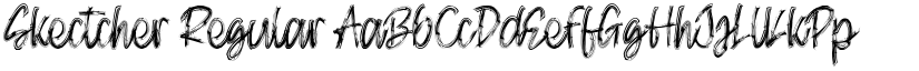 Skectcher Regular font