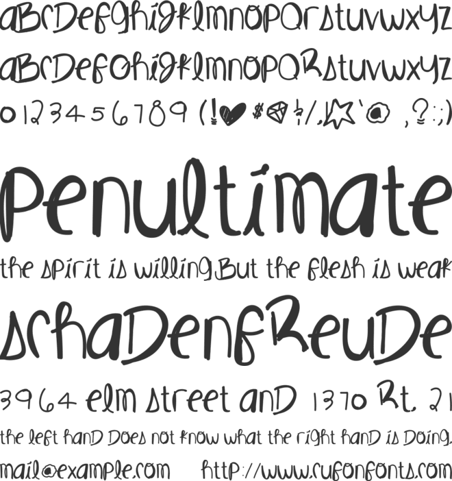 BeautifulRuins font preview