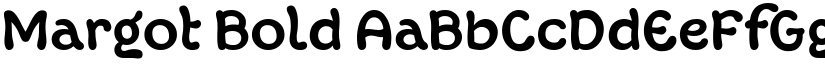 Margot Bold font