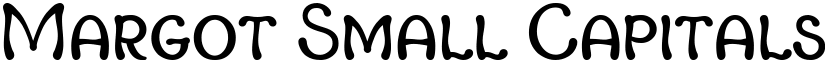 Margot Small Capitals Regular font