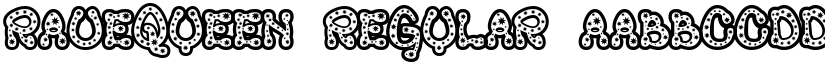 RaveQueen Regular font