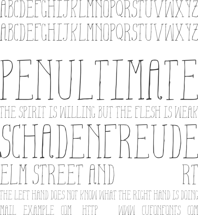 Aiza Shine Serif font preview