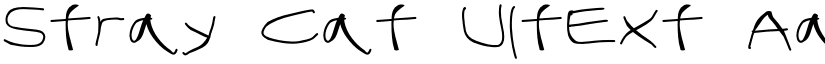 Stray Cat UltExt font