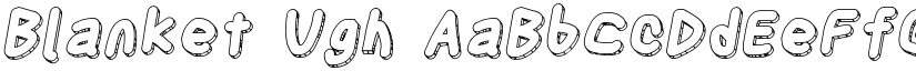 Blanket Ugh font