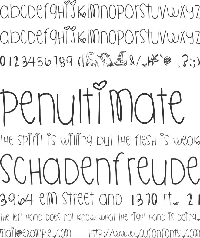 KillahPikaPika font preview