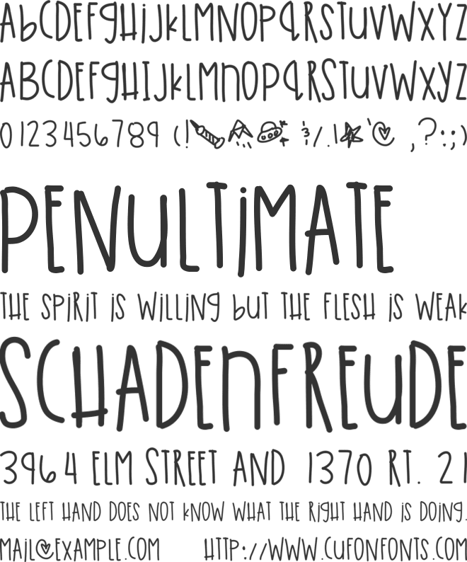 VirginiaIsForLovers font preview