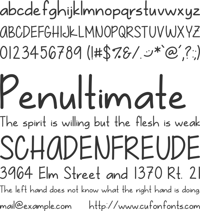 Just Gotta Smile font preview