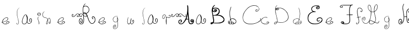 elaine Regular font