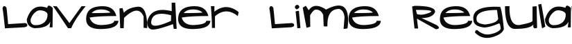 Lavender Lime font download