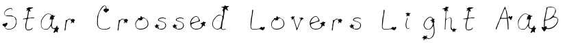 Star-Crossed Lovers font download