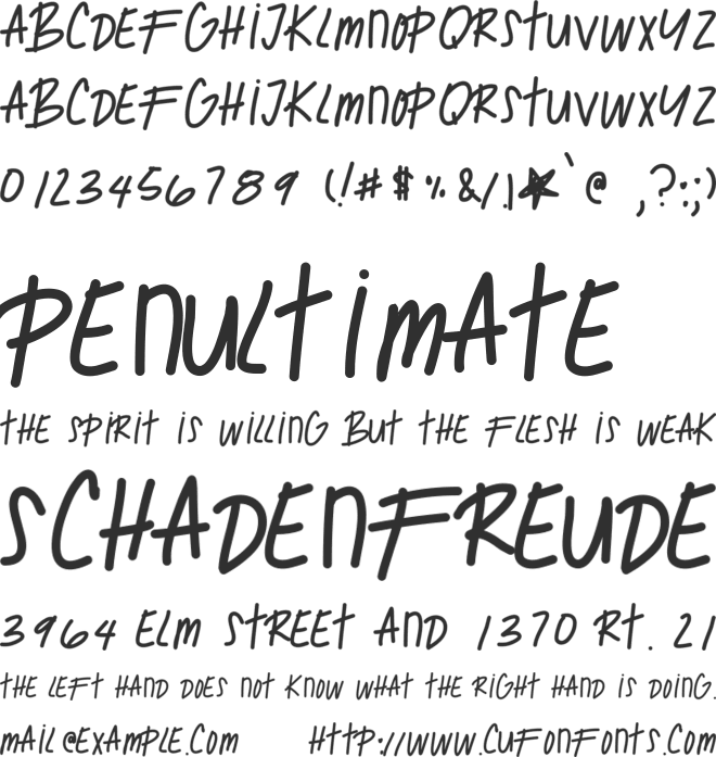 GhostOfMars font preview
